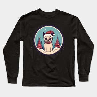 Siamese Cat Xmas, Love Cats Long Sleeve T-Shirt